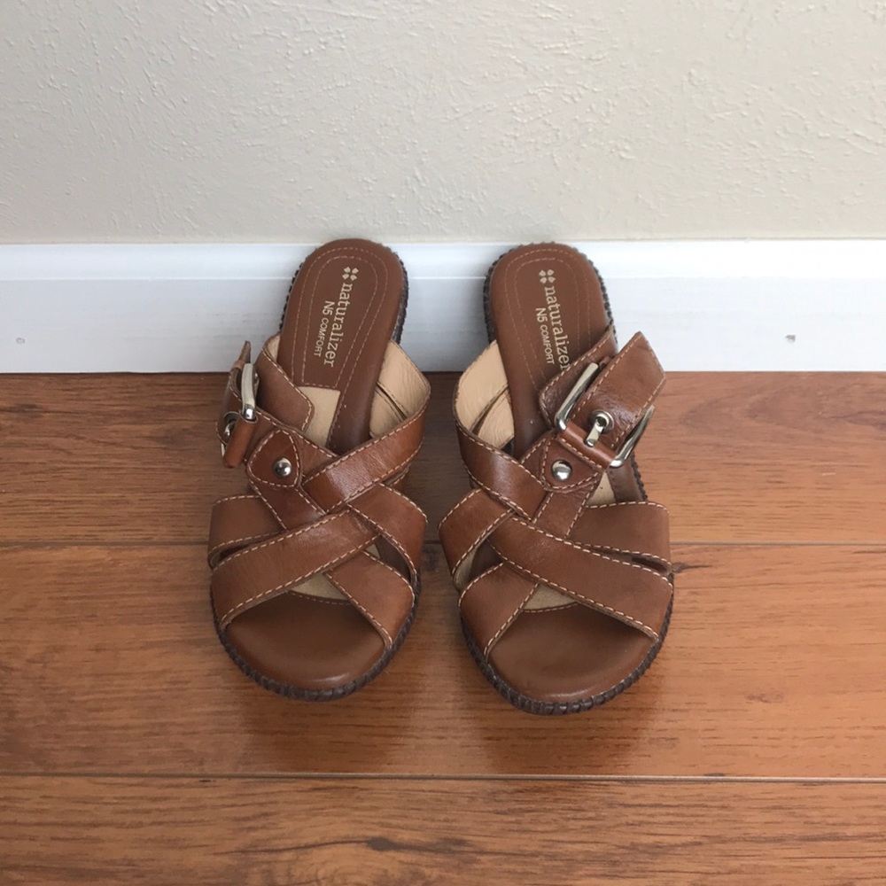 Naturalizer Wedge Sandals - Picture 1 of 7